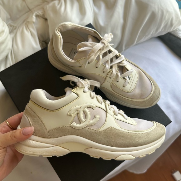 Chanel Sport Runner White Sneaker - Picture 1 of 14
